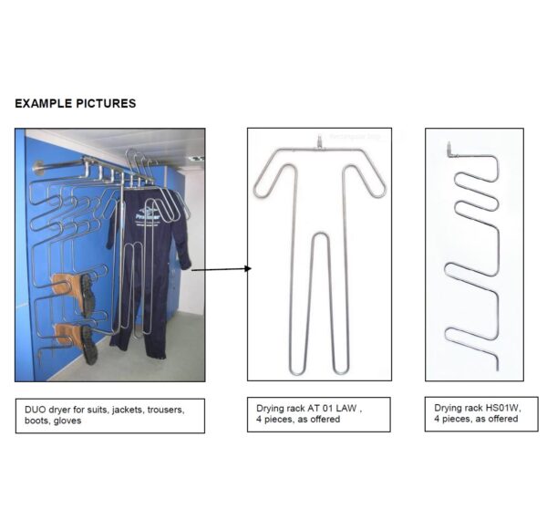 Details of some hanger options courtesy of Pronomar