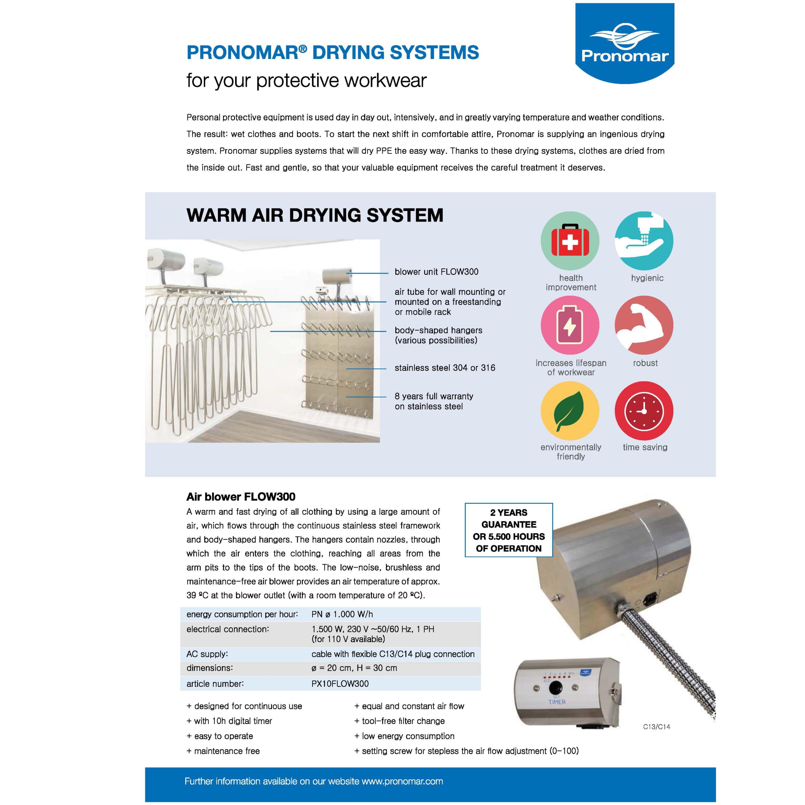 Pronomar drying systems brochure page 2