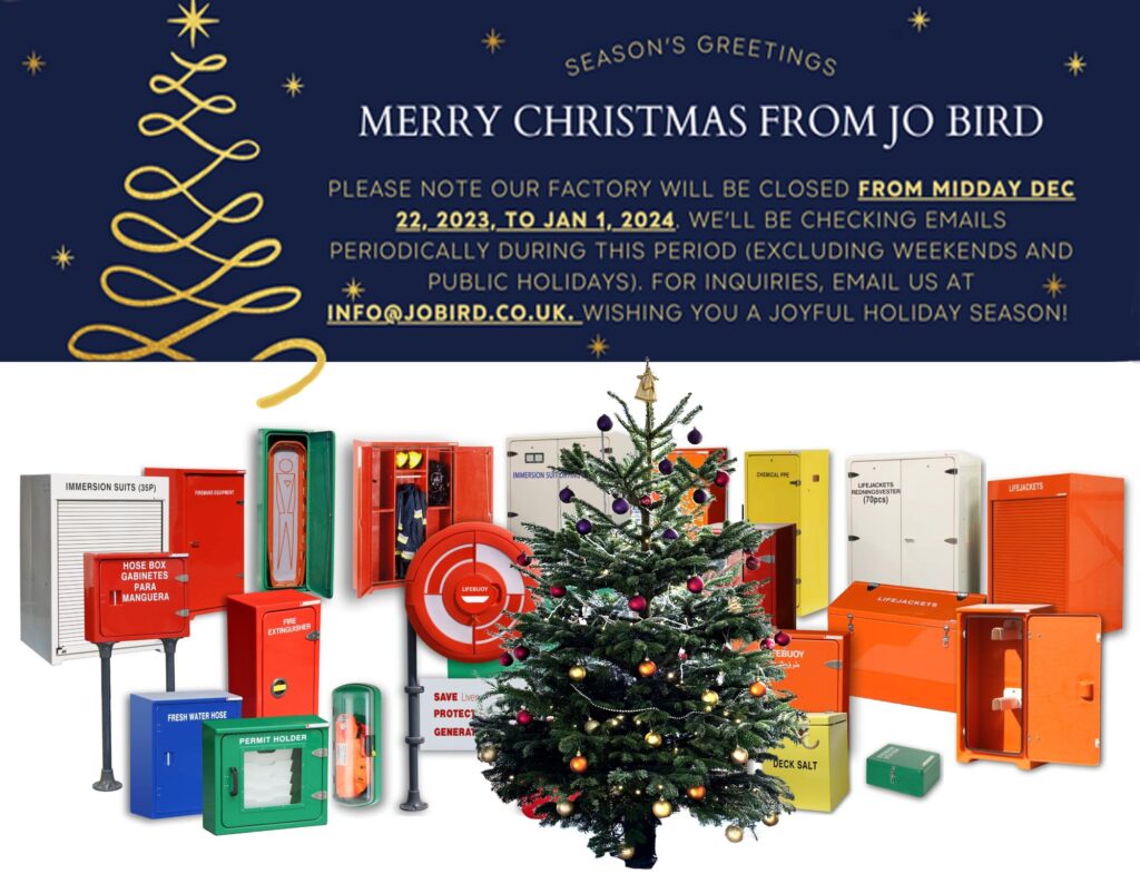 Jo Bird and company will close for the Christmas and New year holiday from midday 22nd of December and reopen on the 2nd of January