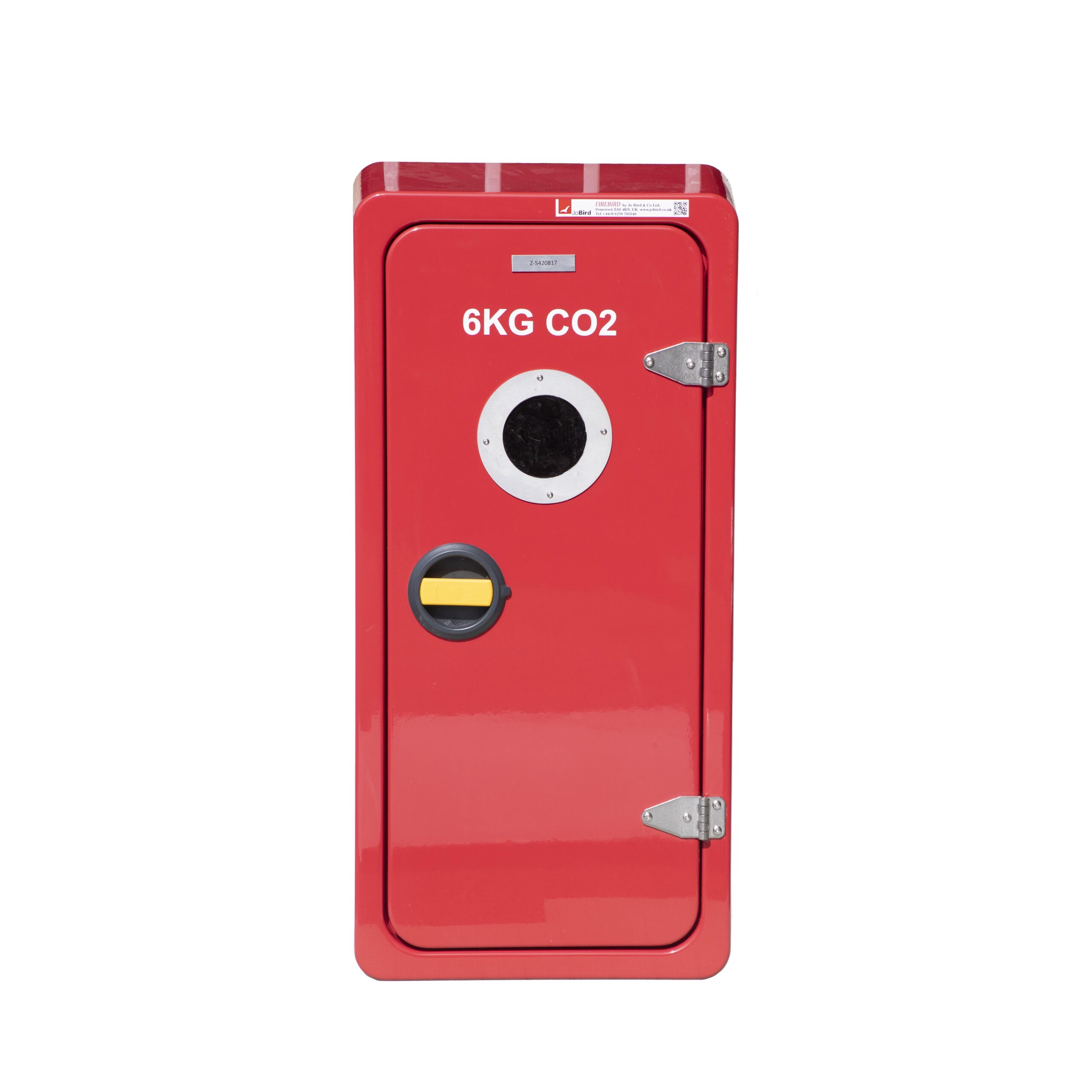 JB84S Fire extinguisher cabinet with window for Petrobras FPSO