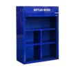 RS300 by Jo Bird in blue RAL 5002. Customised for storing bottled water.
