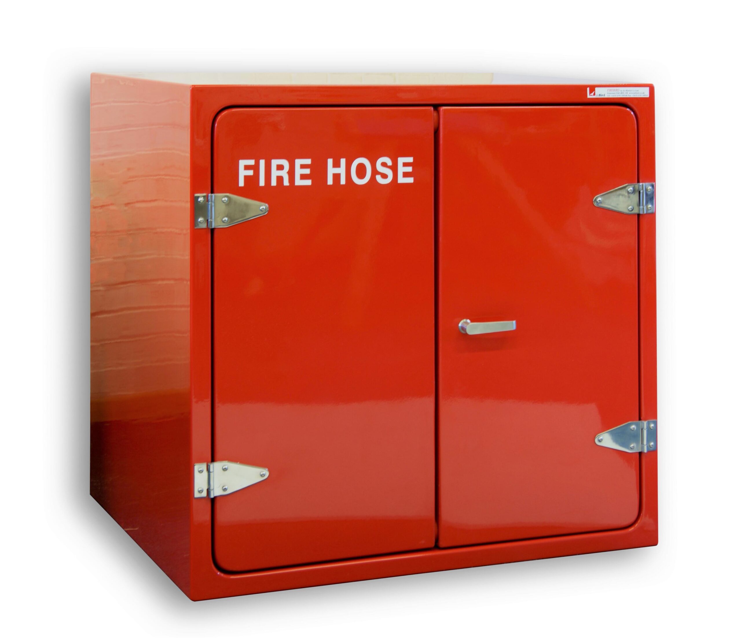 JB64 Fire hose reel cabinet with interlocking double doors