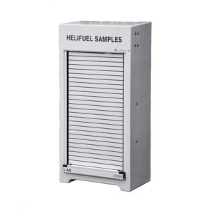 RS150Heli with roller shutter in the closed position