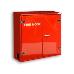 JB55 Fire hose reel cabinet by Jo Bird shown with doors closed