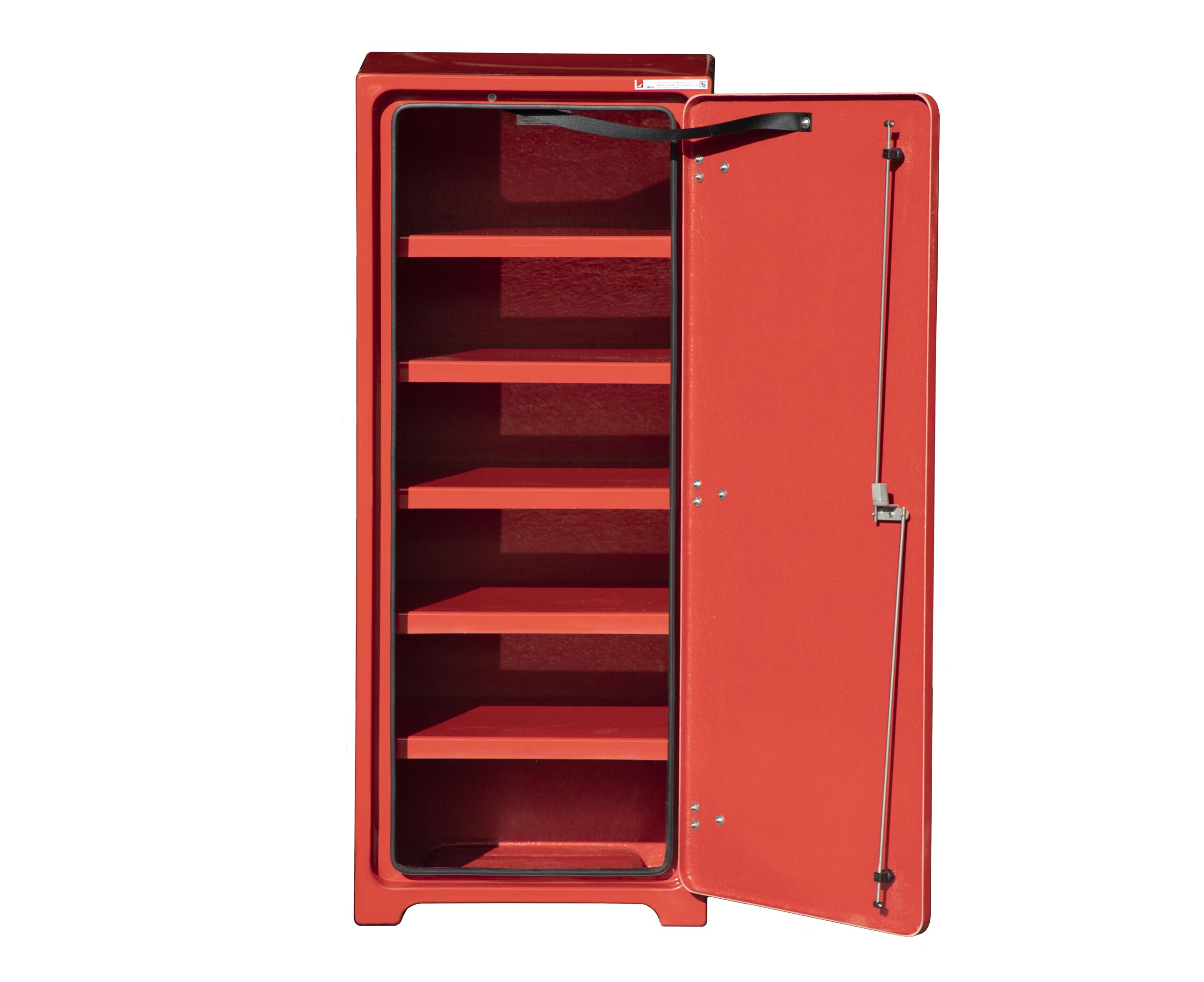 JB20 Fall arrest harness cabinet by Jo Bird with door open