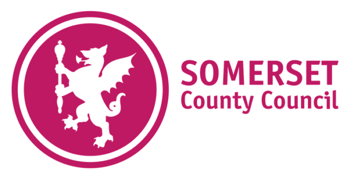 The official logo of Somerset County council. They have approved the funding of additional equipment to help Scope 3 sustainability goals.