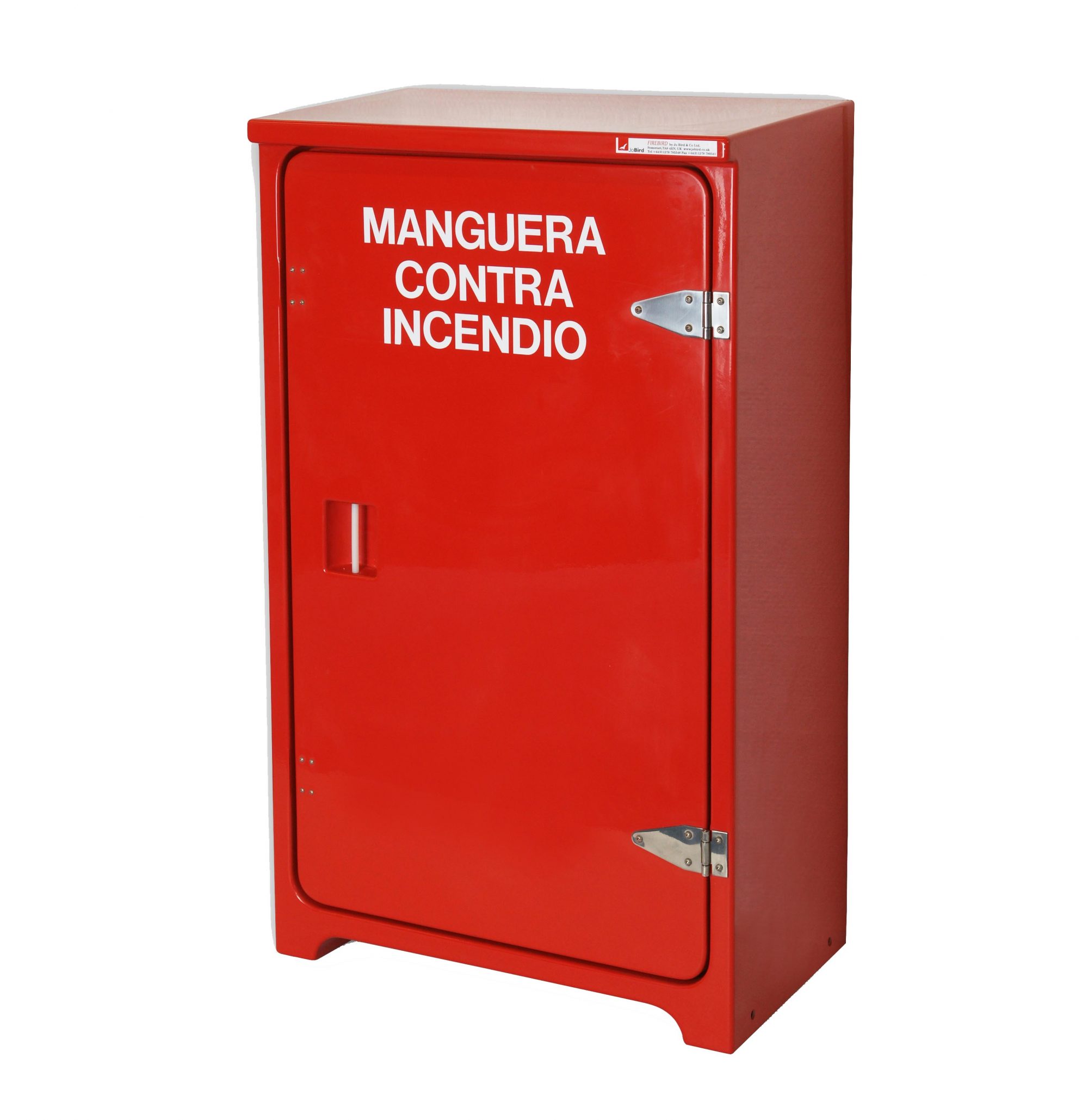 JB10H Fire hose cabinet by Jo Bird. Manufactured in Dubai