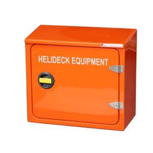 JB16.360R in orange RAL 2009 and used for helideck tools