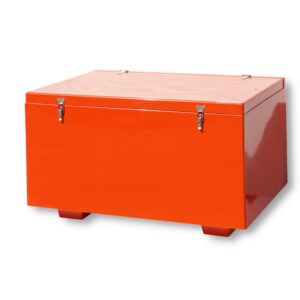JB73 Life jacket chest by Jo Bird. Shown in orange RAL 2009