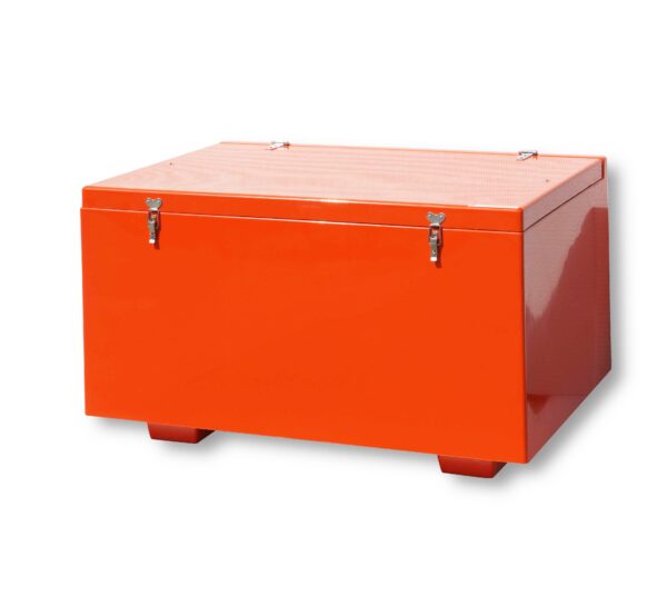 JB73 Life jacket chest by Jo Bird. Shown in orange RAL 2009