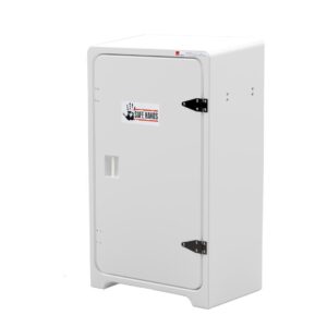 JB10 Safe hands cabinet with label from LHR Marine