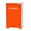 JB08.750LJ lifejacket cabinet by Jo Bird. shown with door closed.