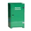 JB08BA Self contained breathing apparatus cabinet by Jo Bird. Shown in green RAL6029.