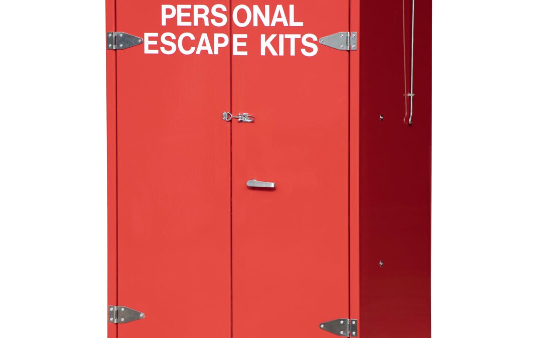 Personal escape kit cabinets Designed to cope with all conditions