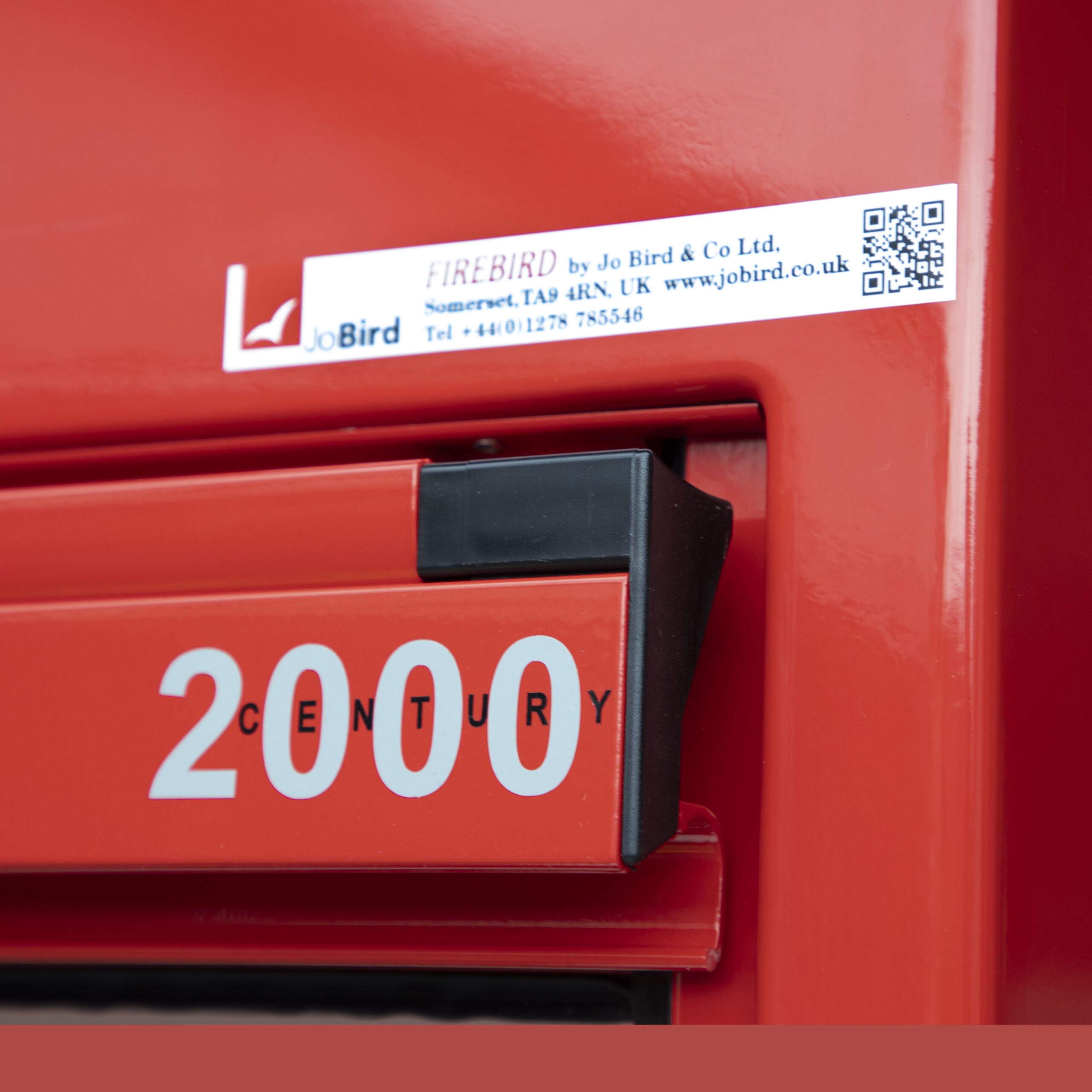 Close up of AS Roller shutter door when in the open position