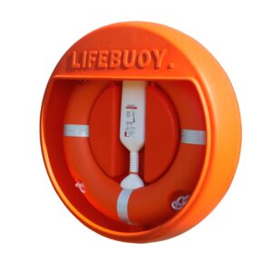 SOS4 shown with optional lifebuoy and throwing line