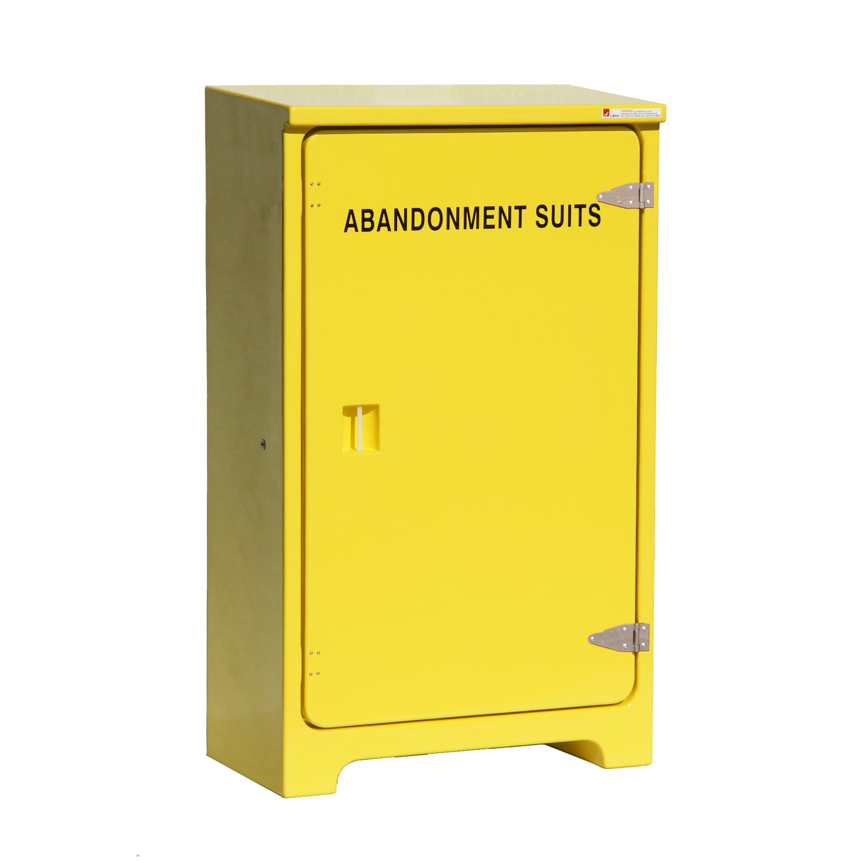 JB08LJS Abandonment suit cabinet in yellow