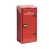 JB84 5Kg CO2 fire extinguisher cabinet by Jo Bird. Shown in red RAL3000